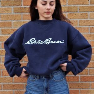 Original vintage Eddie Bauer crew neck.